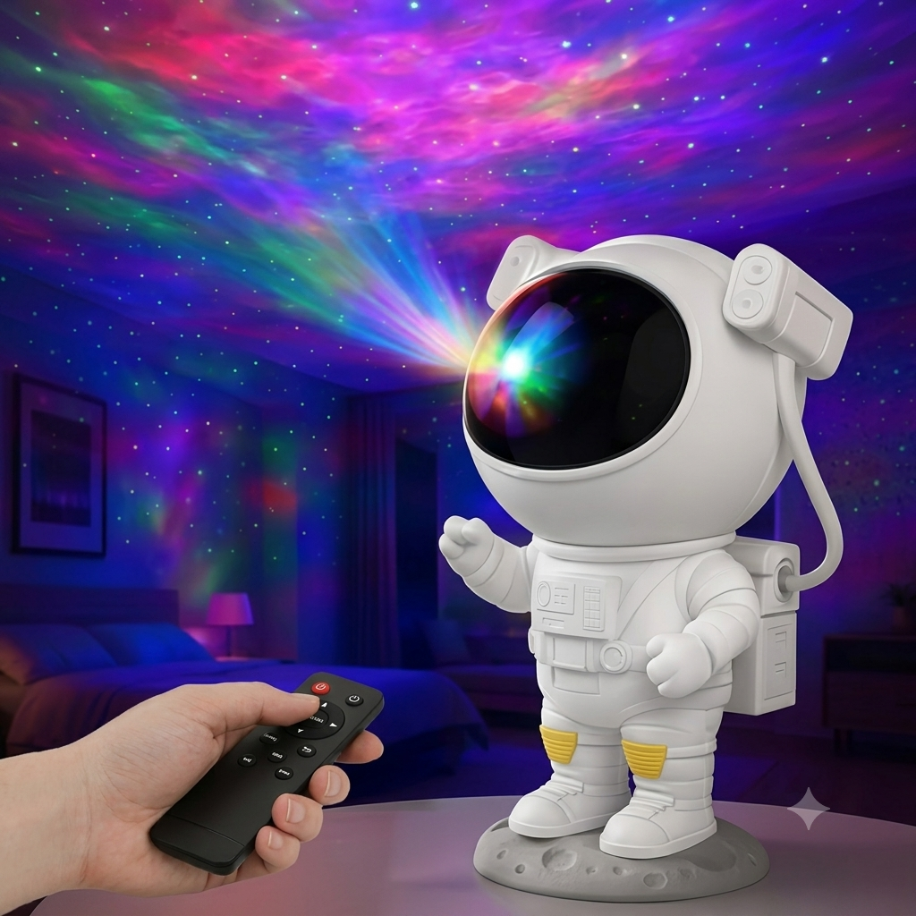 Astronaut Galaxy Projector