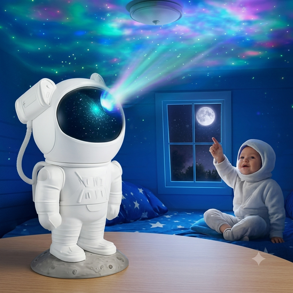 Astronaut Galaxy Projector