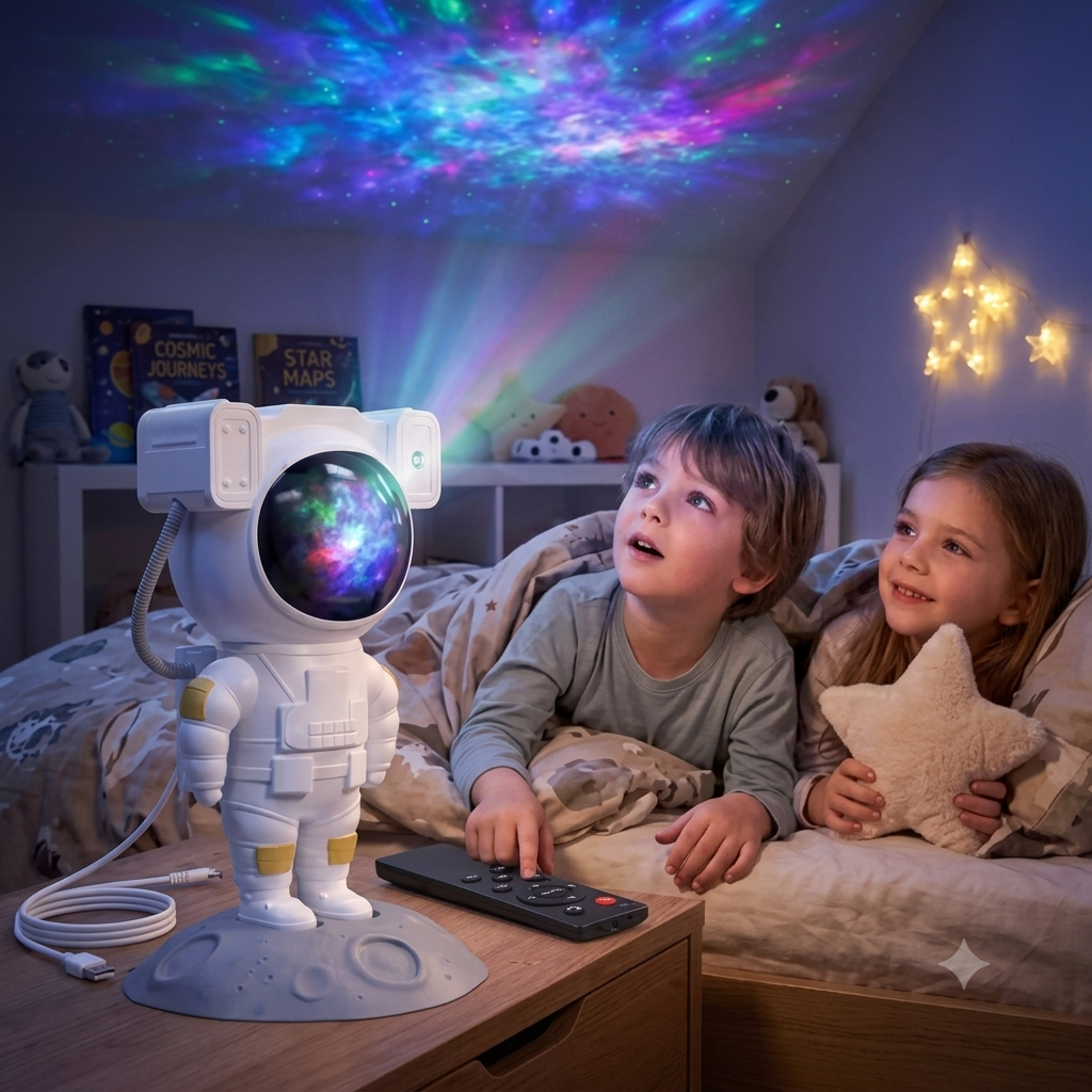 Astronaut Galaxy Projector