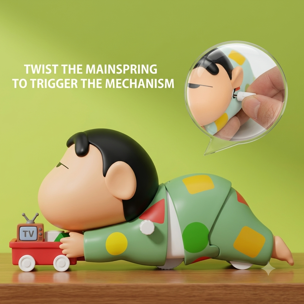 Shinchan Wind-Up Crawling Toy