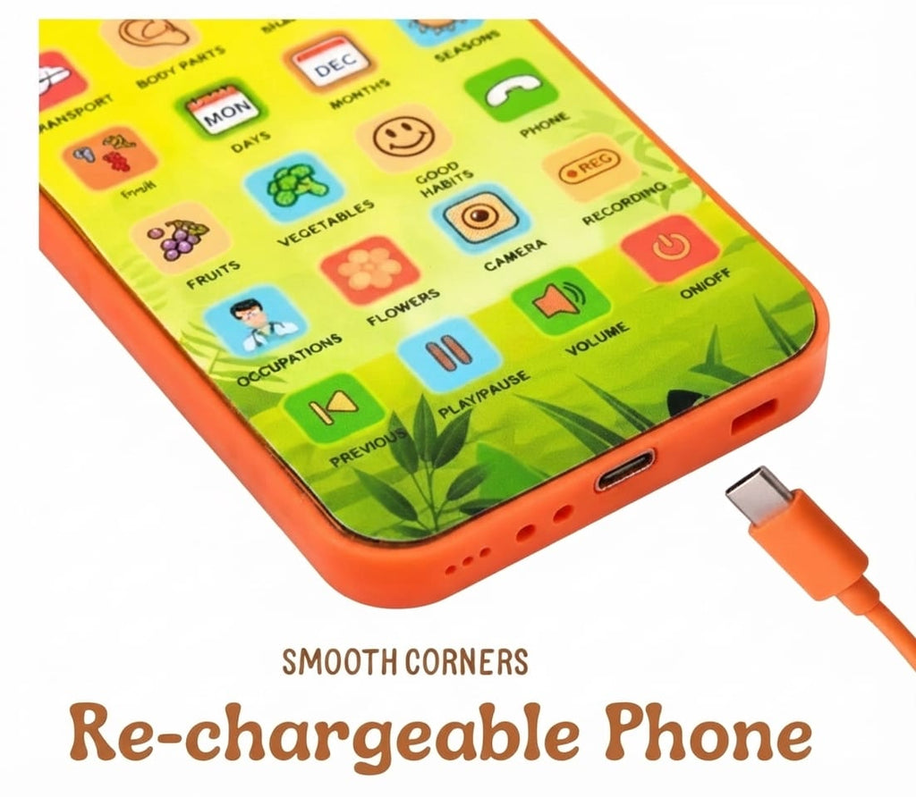 Kids Phone – Rechargeable Toy for Kids with 24 Learning Modes